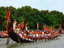 Boat Race In Punnamada Lake